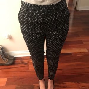 H&M printed dress pants